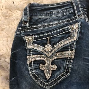 Size 26 bootcut rock revival jeans